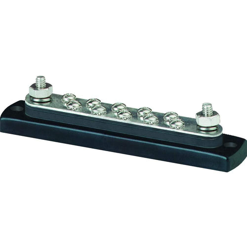 Busbar Blue Sea 150amp Screw Terminal 10-Gang 1/4-20 2301