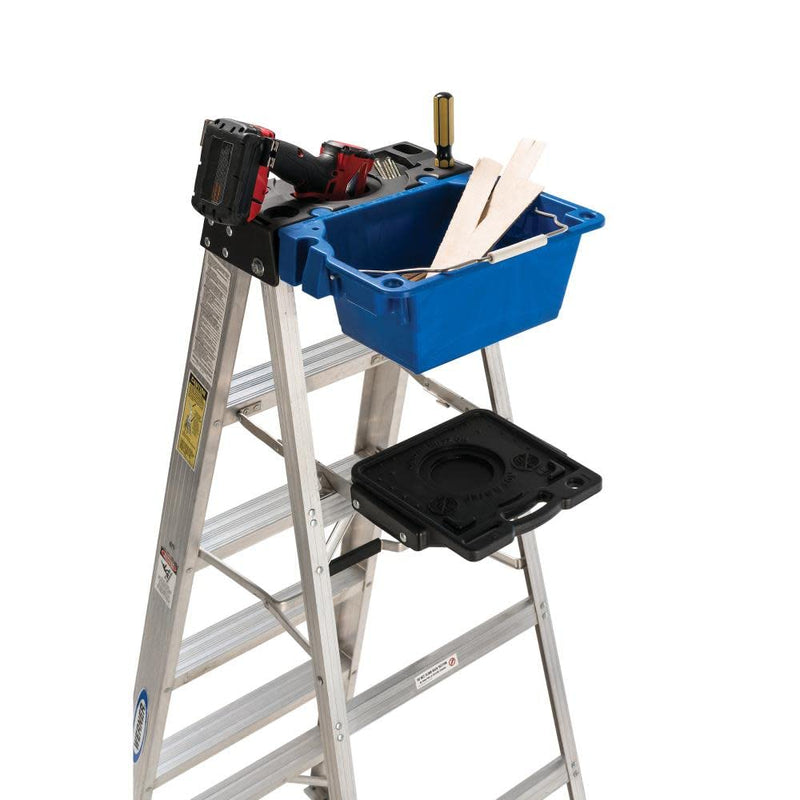 378 Werner Ladder Type Ia Aluminum Stepladder, 8', 6" x 96" x 26.5"