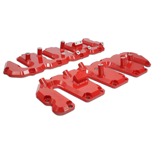 2005-2010 GM 6.6L Duramax Valve Cover Kit - With Pillars Red Pacific Performance Engineering