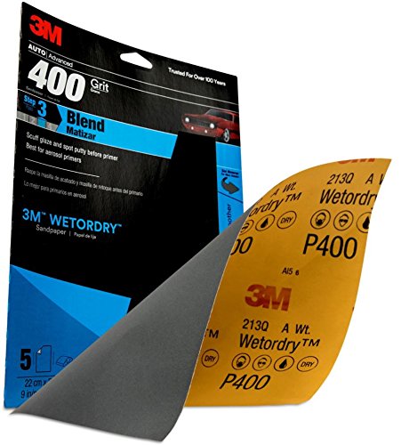 3M 32038 Wetordry Imperial 9" x 11" P400 Grit Sheet