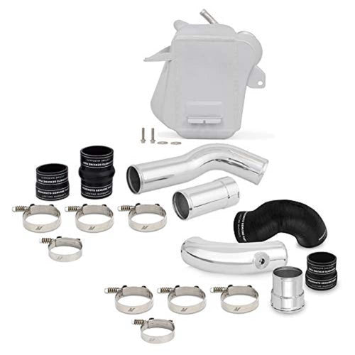 Mishimoto Air-to-Water Intercooler MMINT-F2D-11KSLP Fits Ford 6.7L Powerstroke 2011-2016 Silver