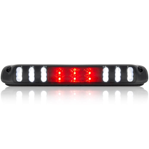 RECON - Smoked 3rd Brake Light Kit Fits 1999-2006 GMC Sierra & Chevy Silverado 1500/2500/3500 models Red & White LED Lights - Smoked Lens