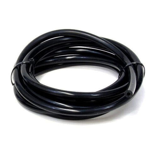High Temp HPS Performance 1/8" ID Black Silicone Vacuum Hose Tubing, 1.5mm Wall, 10 Feet Length (HTSVH3TW-BLKx10)