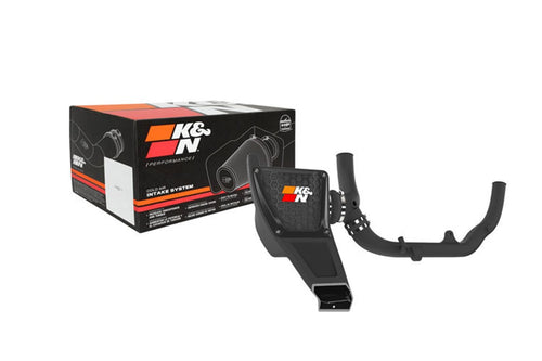 Cold Air Intake System K&N: Dry-Flow Air Filter, Increase Performance & Towing: Compatible with 2021-2024 FORD: Bronco, 30-2619
