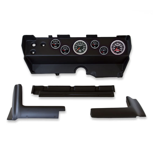 AUTO METER Direct Fit Dash Kit 2139-12, Ebody/Cuda/Challenger 70-74, Tach/Mph/Fuel/Oilp/Wtmp/Volt, Sport-Comp Ii