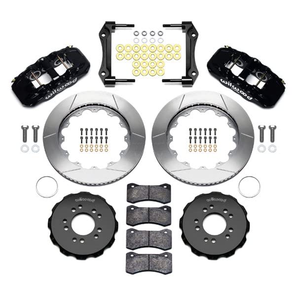Front AERO6 Hat Kit,14.00, Drilled, Nickel