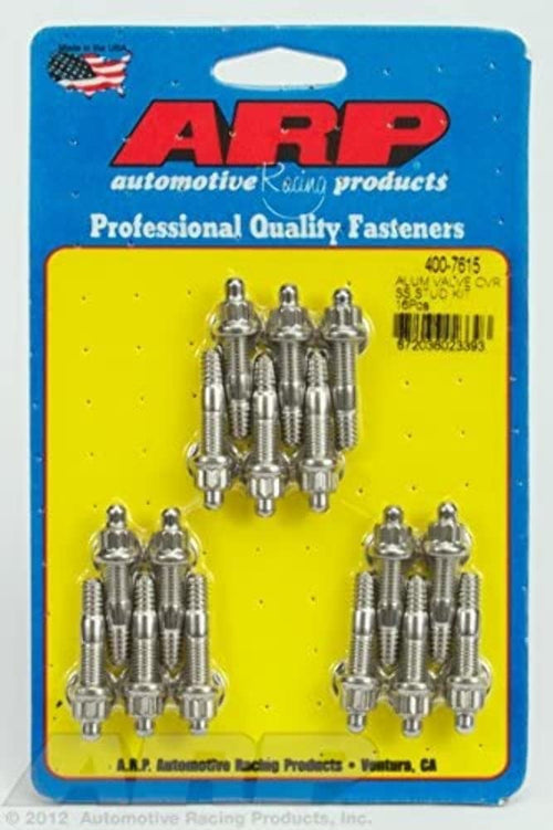 12-Point ARP Stainless Steel Valve Cover Stud Kit - 16 Piece