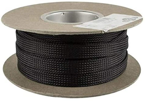 1/8in Installbay Expandable Sleeving Black - 225 Feet (FLX18BLK)