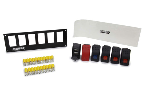 Rocker LED Moroso 74195 Switch Panel w/USB