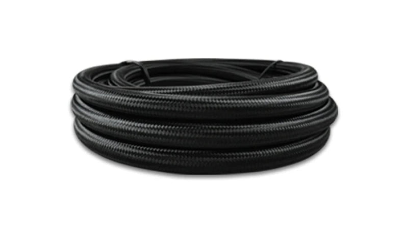 10ft Vibrant Performance Roll of Black Nylon Braided Flex Hose
