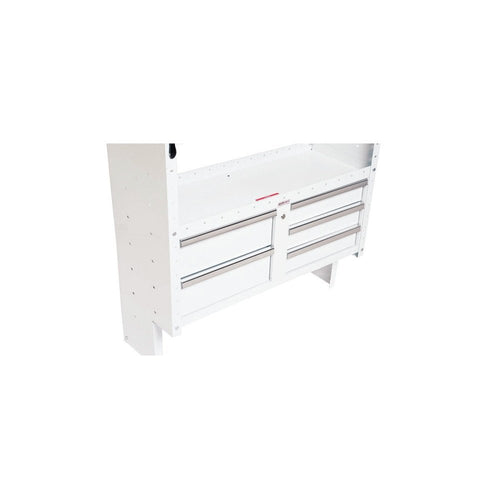 5 Drawer Weather Guard Secure Storage Module 42in X 17in X 16 in