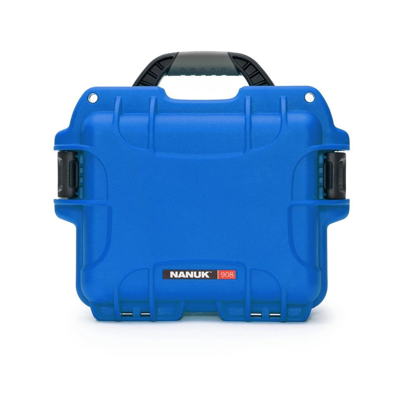Blue Nanuk 908 Waterproof Hard Case with Foam Insert