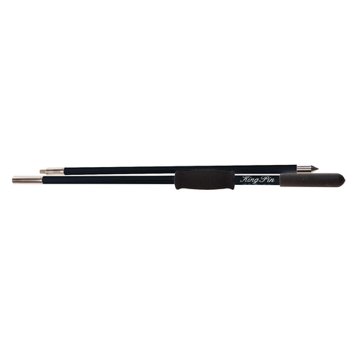 King Pin Panther Marine 12 Ft Pole Black