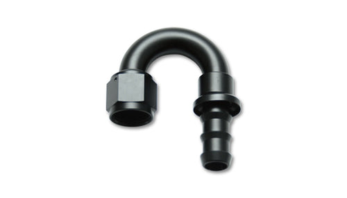 Hose End Elbow Fitting Vibrant Performance 22810 (Push-On 180 Degree; Hose Size: -10AN)