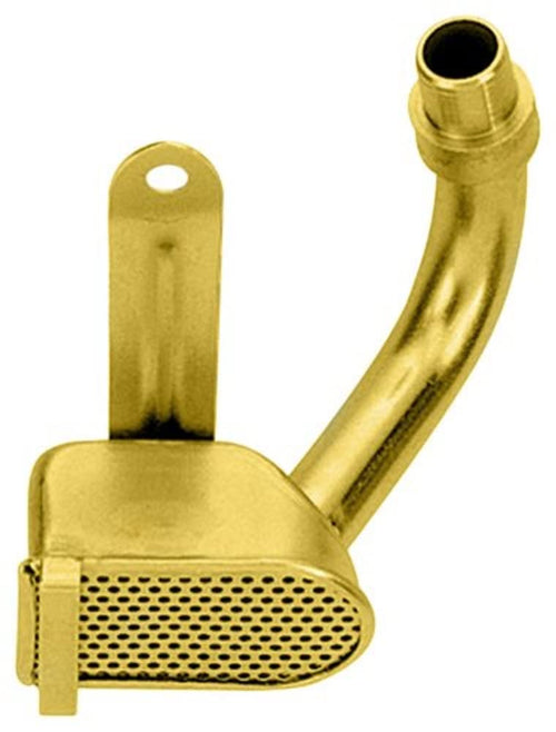 Deep Sump Oil Pan Pickup Milodon 18300 for Big Block Chevy Zinc Plated Gold