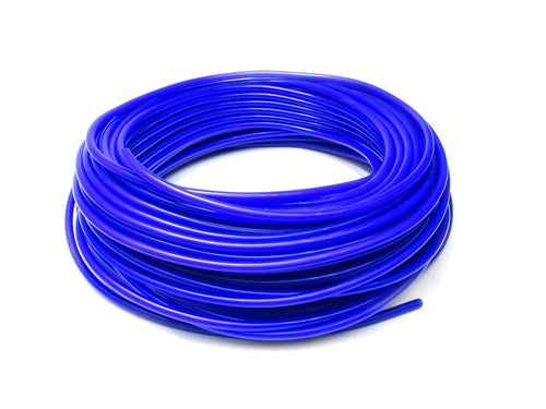 HPS HTSVH35R2-BLUE High Temperature Silicone Vacuum Tubing Hose, 9/64" ID, 1.5 mm Wall Thickness, 100 Feet Length
