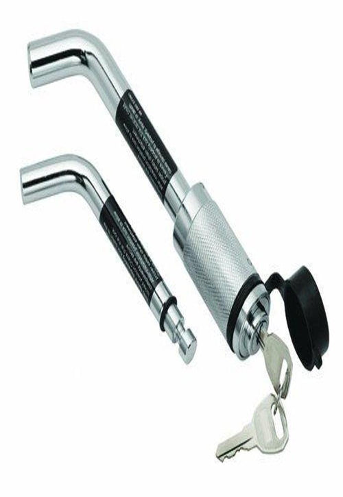 Tow Ready 63248 Barrel Style 1/2" Receiver Lock with Bent Pins (1-1/4" Sq. Receivers & 5/8" for 2" Sq. Receivers)
