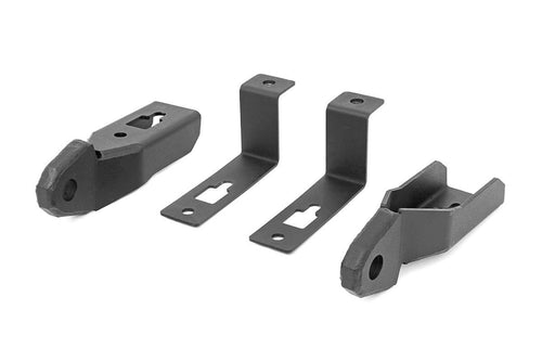 Tow Hook Rough Country to Shackle Mounts for 2019-2021 Ford Ranger - RS144 Black