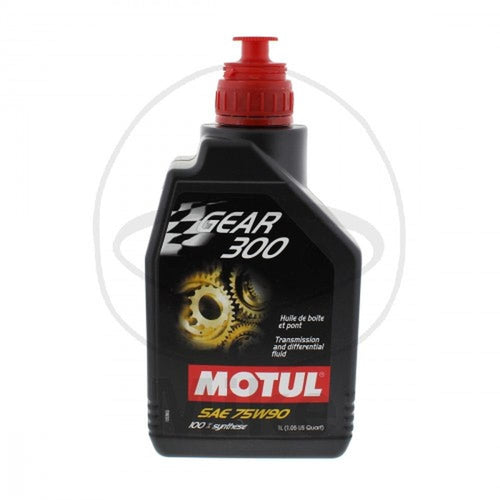 75w90 Motul Gear 300 100 Percent Synthetic Gear Oil 1 Liter (105777)