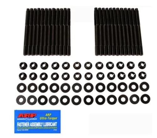 ARP 12 Point Nuts Cylinder Head Stud, Chromoly, Black Oxide, Mopar V10, Kit