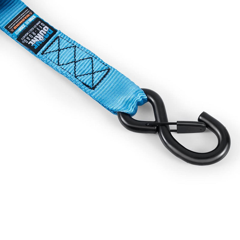 Heavy-Duty Borne Off-Road Ratchet Tie-Down Kit (4-Pack), Blue