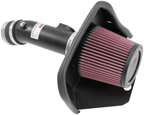 Cold Air Intake System K&N: High-Flow Air Filter, Increase Performance & Acceleration: Compatible with 2013-2018: Mazda 3, 69-6033TTK