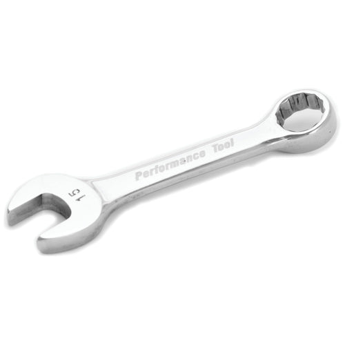 W30615 Performance Tool 15mm Stubby Combo Wrench
