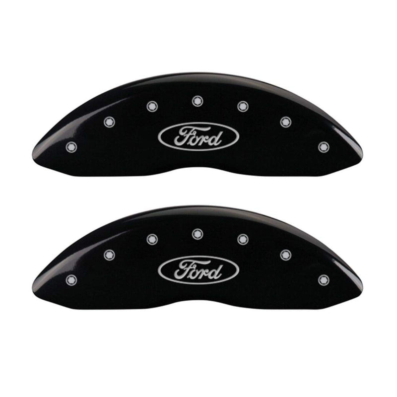 Black MGP Caliper Covers 10234FFRDBK Caliper Cover