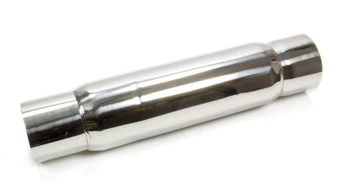 Spiral Flow Muffler Moroso 94056, 3.5", Polished Stainless Steel