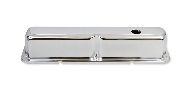 Vlv/Cvr Mr. Gasket Ford 332-428 W/Baff, Chrome