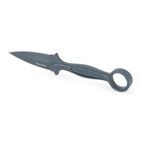 Drop Forged Cold Steel Battle Ring 2 3.5" 52100 High-Carbon Steel Fixed Blade EDC Tactical Hunting Utility Knife w/ 5.5" Ergonomic Handle, Internal Guard, Resistant Secure-Ex Sheath