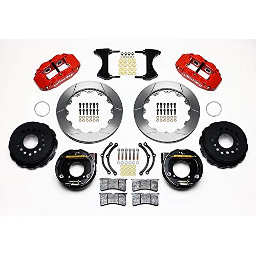 Rear FNSL4R P-Brk Kit,12.88", Red