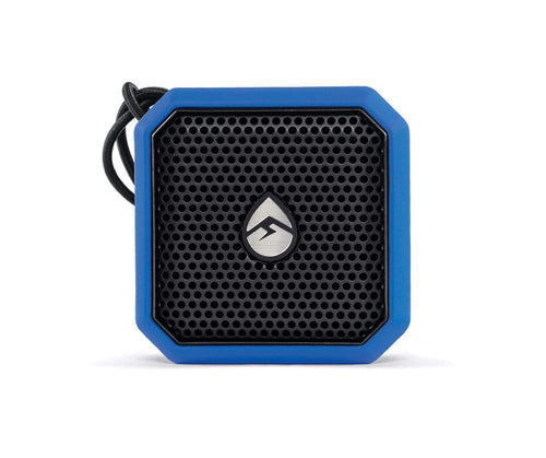 EcoPebble Lite GDI-EXPLT502 ECOXGEAR Rugged Waterproof Floating Portable Bluetooth Wireless 5-Watt Mini Smart Speaker (Blue)