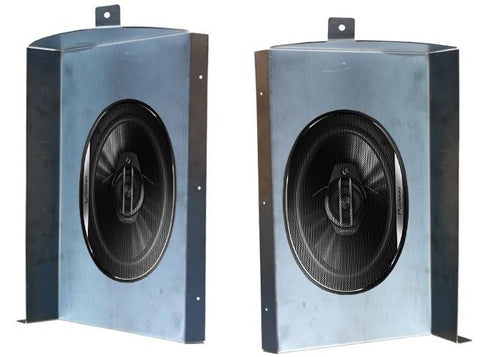 6X9 Speaker Bracket & Brothers Trucks SBNBK87 400W Speaker Kit - Pair