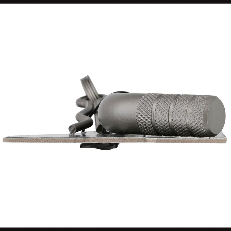 Tactical Reese Towpower Pin and Clip 5/8 Knurl Matte Black, Pewter