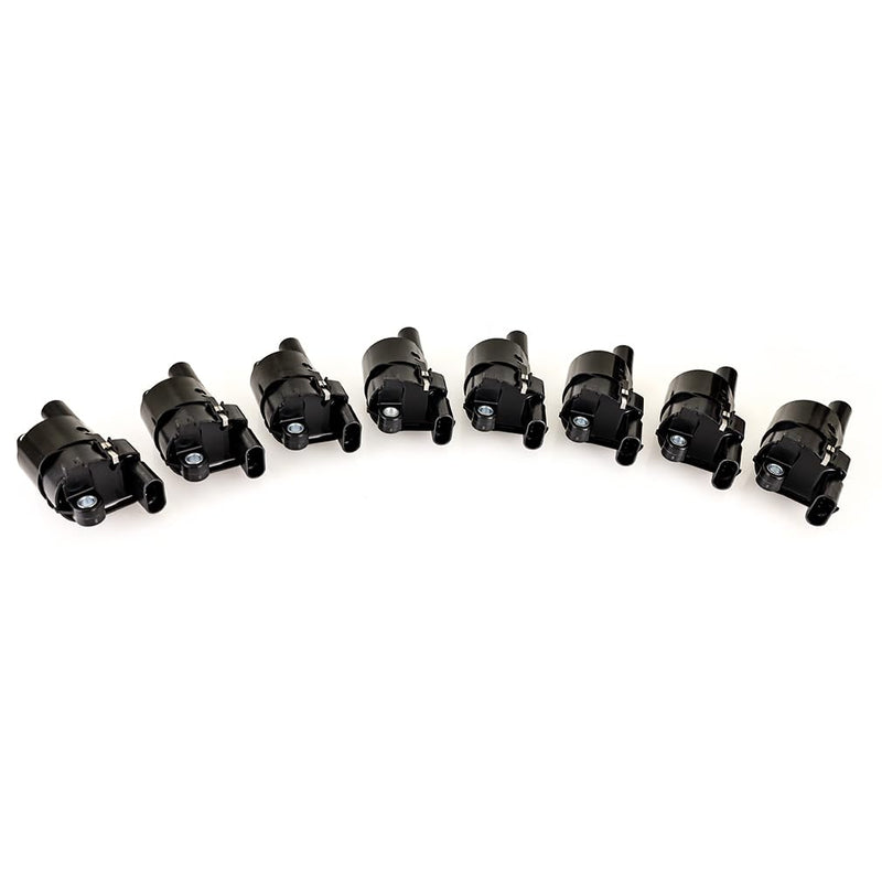 Mishimoto Coil Ignition, Compatible with GM LS2/LS3/LS4/LS7/LS9 (Round), Set of 8