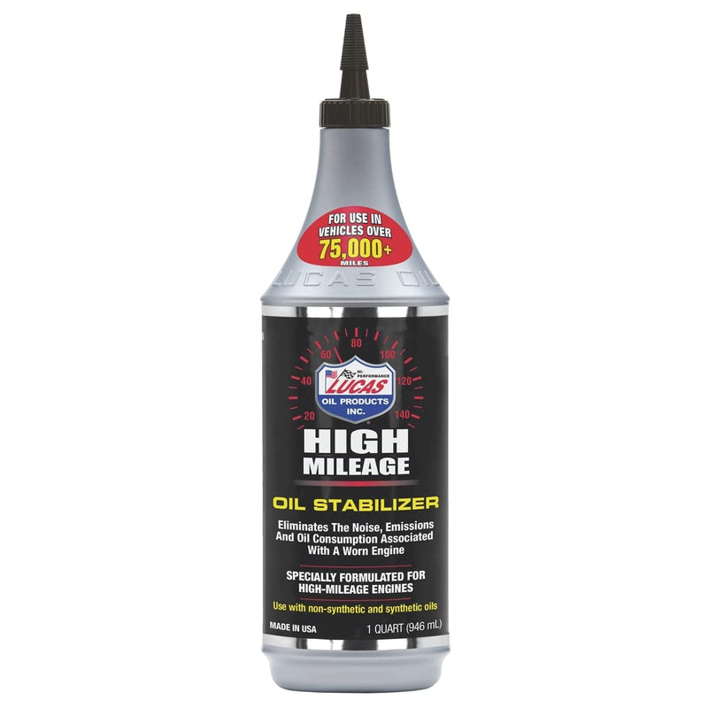 High Mileage Oil Stabilizer Lucas Oil - 1 Quart