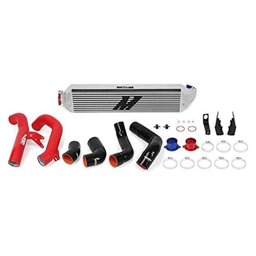Mishimoto Performance Intercooler Kit MMINT-CIV-16KSLWRD Fits Honda Civic 1.5T Si 2016+ Silver