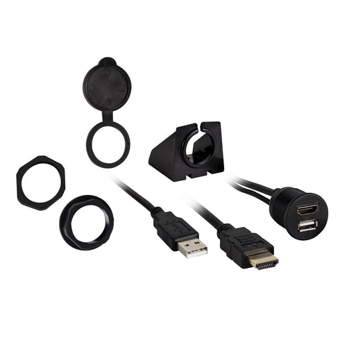 Hdmi/USB Pass Through Extension Install Bay - Retail Pack