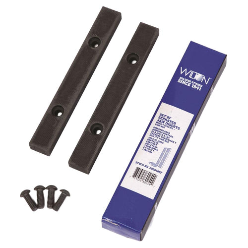 Set of Jet Tools Serrated Jaw Inserts w/ 4 Screws, 1780/80A, Boxed (2908100P)