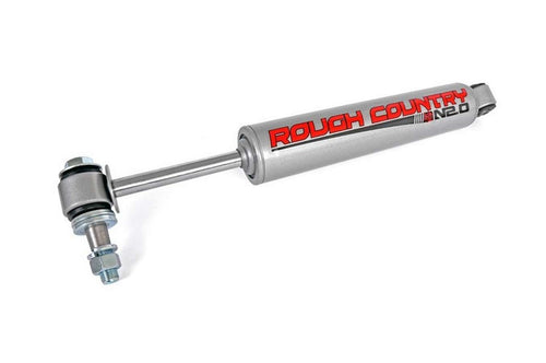 Steering Stabilizer Rough Country 87317N2 with Premium N2.0 Series Shock