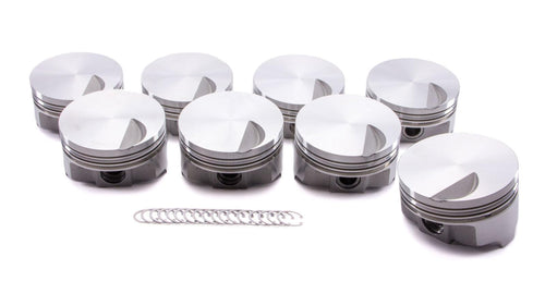Chevy 454ci FHR Forged Pistons Flat Top KB Performance IC9920.030