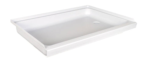 Shower Pan Assembly ICON 15245 SP2440RH-PW, Right Hand Drain