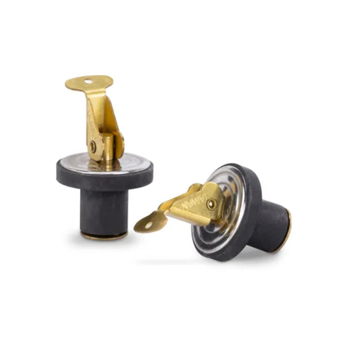 053066-10 Moeller Baitwell Plug - 9/16" Brass Card/2