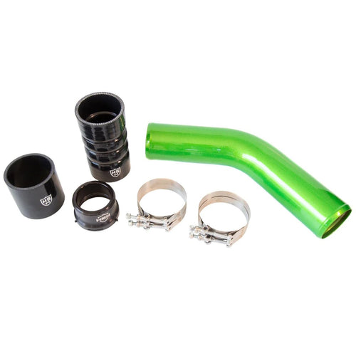 Hot Side Intercooler Pipe Kit (Green) HS Motorsports For 2011-2025 Ford 6.7L Powerstroke
