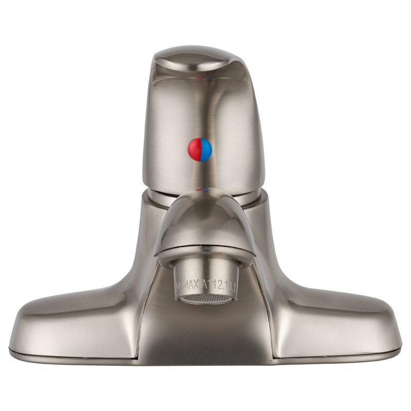 RV Bathroom Faucet Dura Faucet DF-NML210-SN Single Lever (Brushed Satin Nickel)