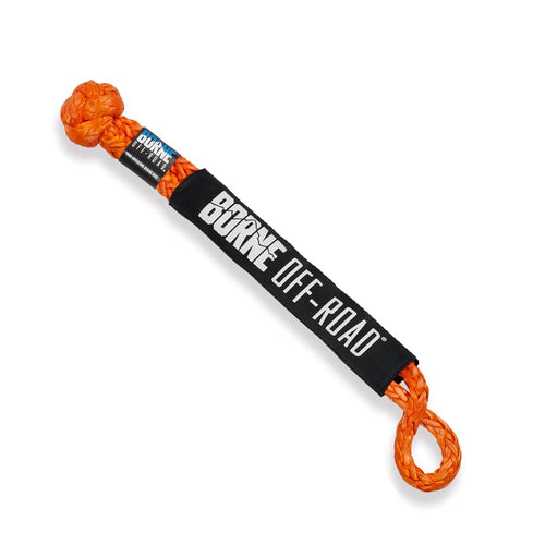 Borne Off-Road Mishimoto Soft Shackle, 7/16'', Dark Orange