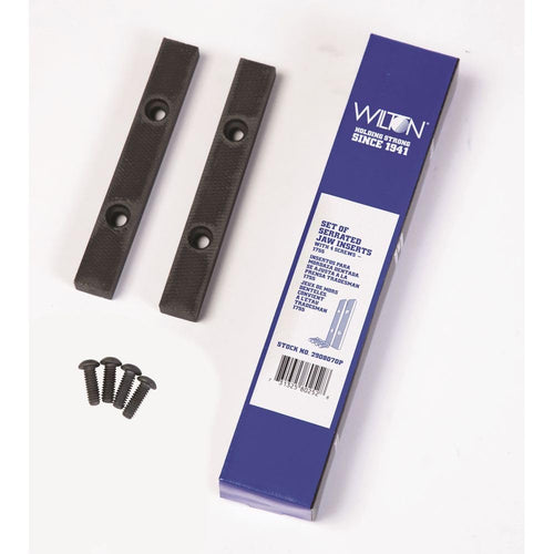 Jet Tools - Serrated Jaw Inserts Set w/ 4 Screws, 1755, Boxed (2908070P)