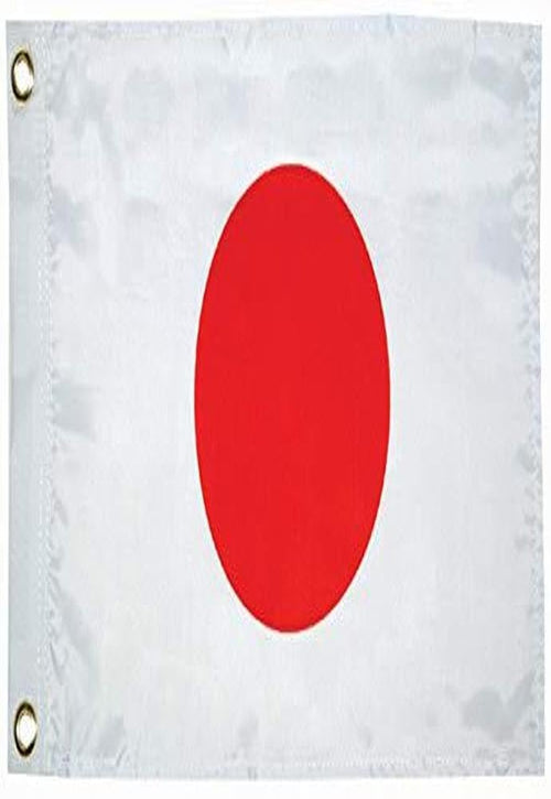 Japan Flag TAYLOR MADE PRODUCTS for Boats, Pools and Docks 12" x 18"