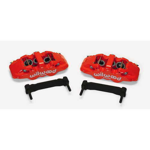 Red AERO6 Front Caliper & Bracket Kit